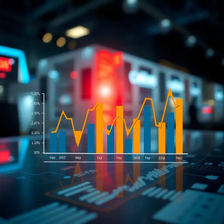 Graph depicting strategies to overcome common hurdles in prop trading