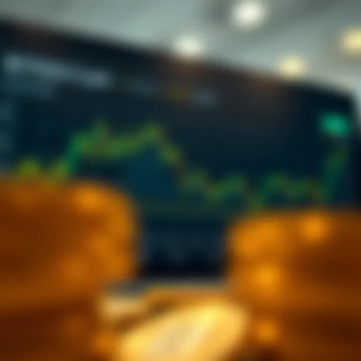 Graph showing Bitcoin Cash price trends and market fluctuations over time