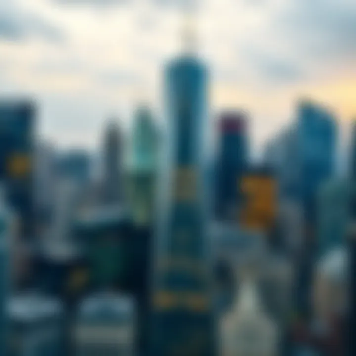 Modern financial district skyline symbolizing the evolution of global trading markets