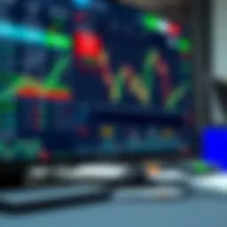 User interface of a binary options trading platform showing various market assets and trade options