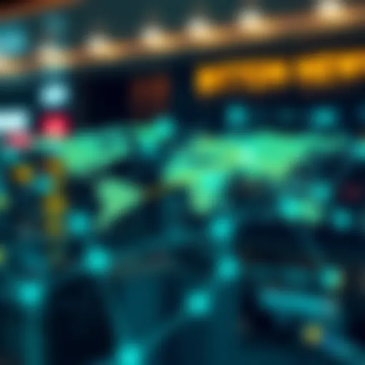 Blockchain Network Growth in Global and Nigerian Markets Visual representation of blockchain network expansion highlighting global and Nigerian markets