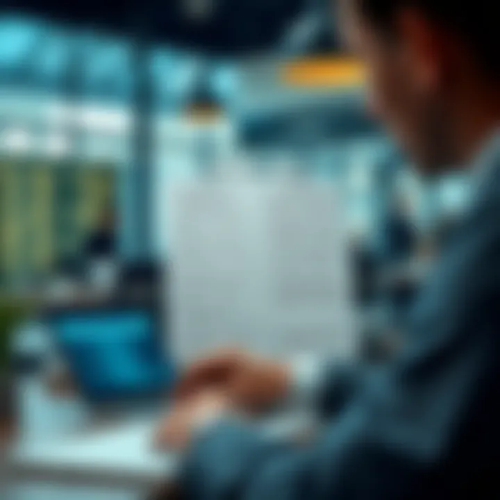 Visual checklist highlighting key factors to consider when selecting a brokerage firm