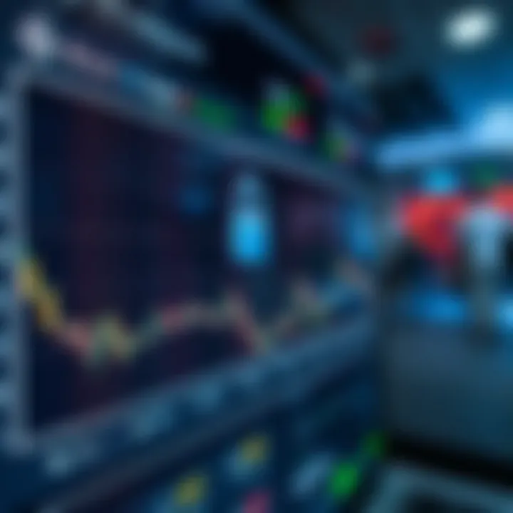 Illustration of security features including encryption and account protection measures on a trading platform