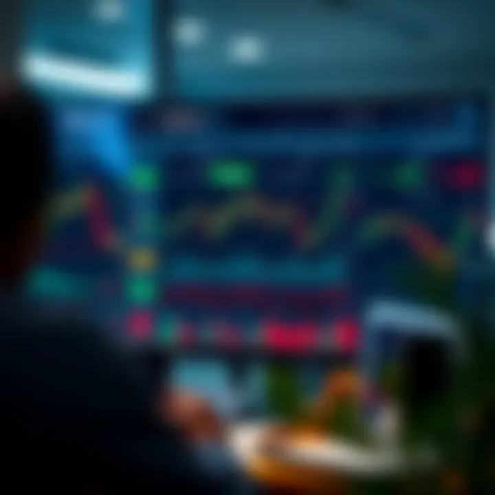 Screenshot of Binary.com dashboard displaying various trading instruments and market charts