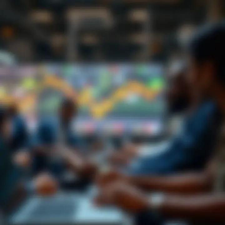 Global trading community collaborating and sharing insights on TradingView platform