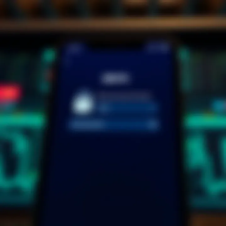 Secure login screen of Deriv app showing authentication methods for Nigerian users