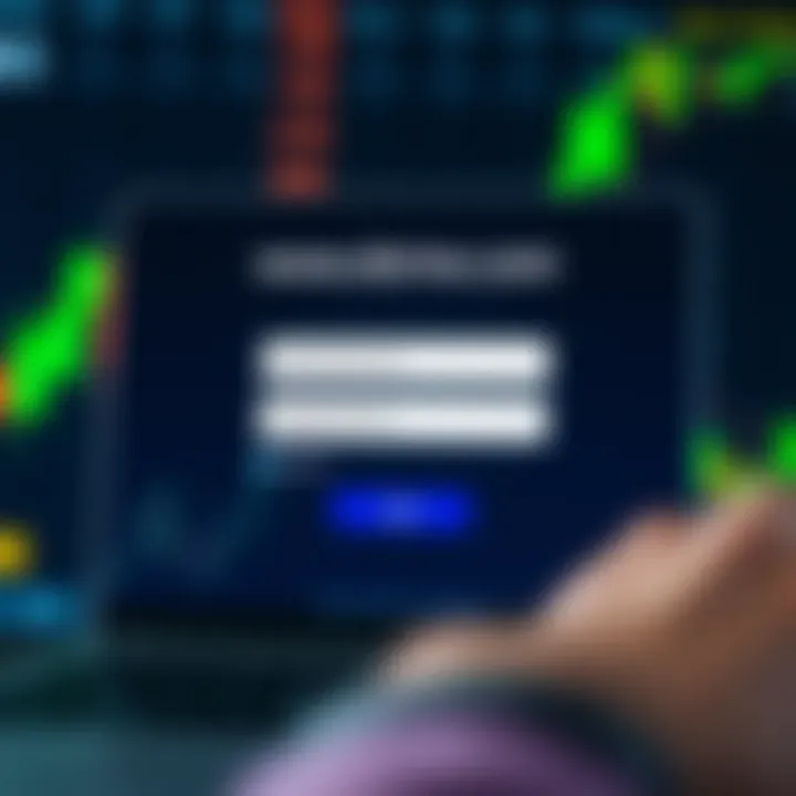 User interface of www.derive.com login portal showing username and password fields