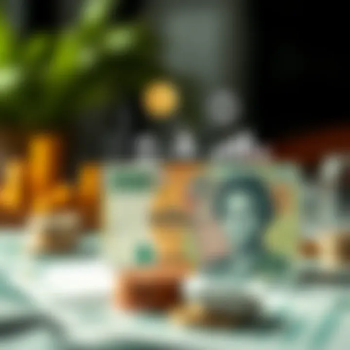 Conceptual illustration of economic factors impacting the Nigerian Naira with policy and global market symbols