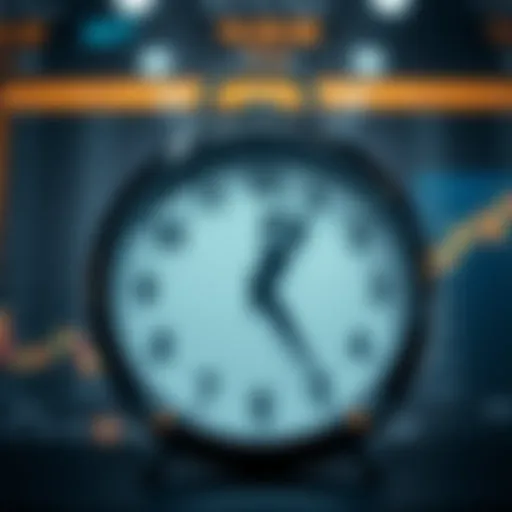 Clock showing key forex trading sessions aligned with Nigerian time zone