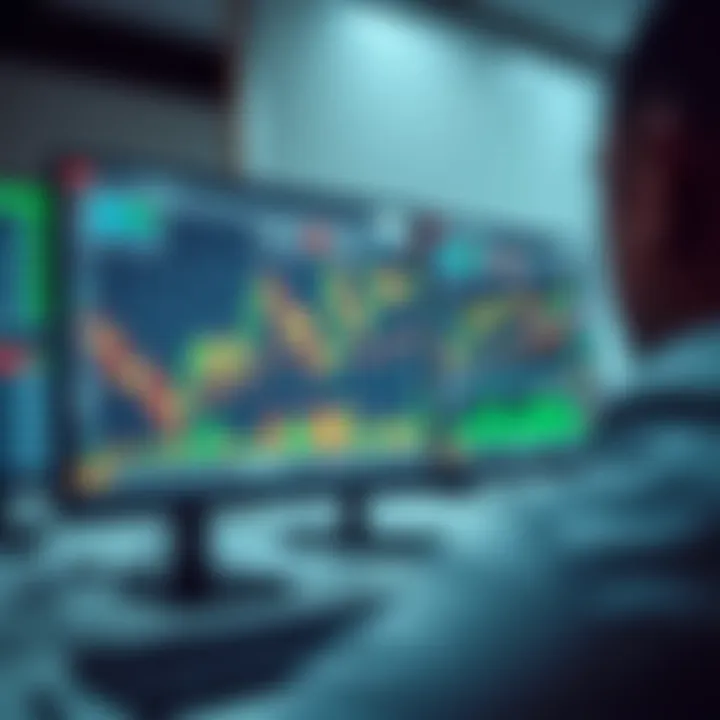 Global online trading platform interface showcasing forex and CFD charts