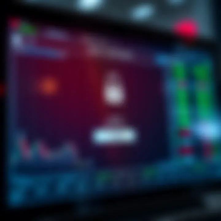 Secure login interface of a binary trading platform showing identity verification prompts