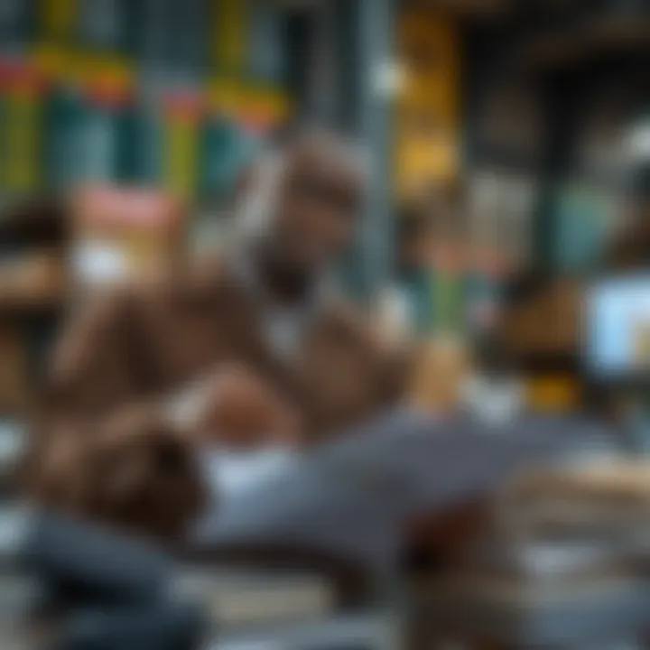 Negotiating Metal Trades and Understanding Market Dynamics in Nigeria Metal trader negotiating deals while reviewing metal market prices and regulatory documents