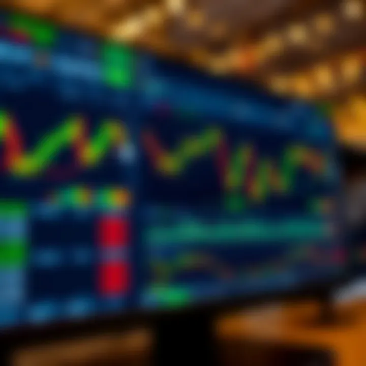 User interface of a trading website showing market charts and trading options