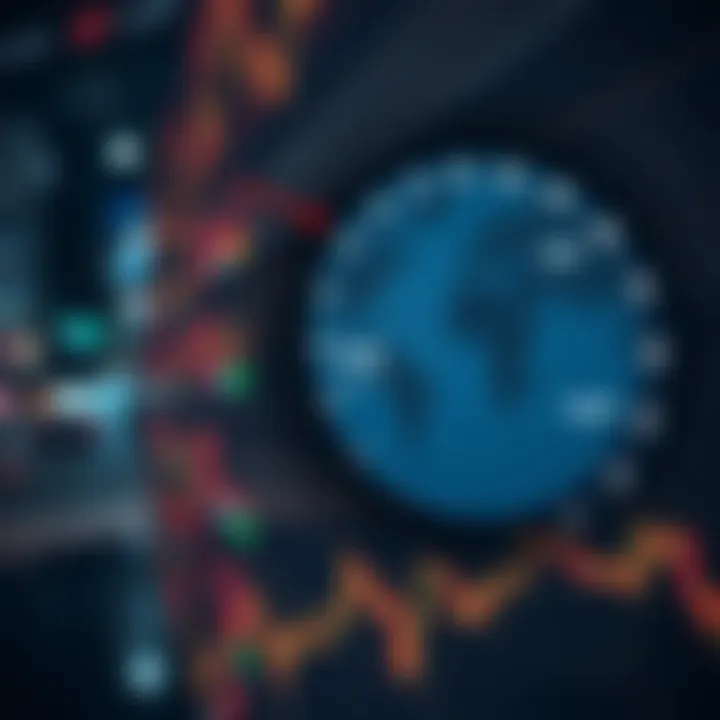 Global forex market hours illustrated with overlapping time zones including New York and Nigeria