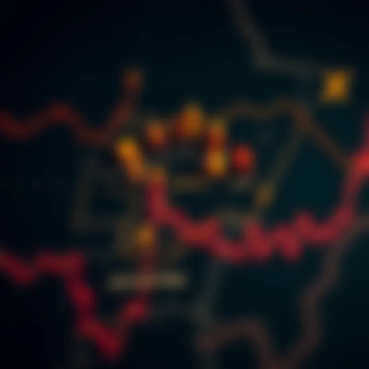 Map highlighting Nigeria with financial market symbols representing investor interest in X Empire