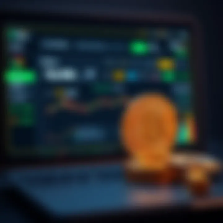 Secure digital wallet dashboard displaying Bitcoin balance and transaction history