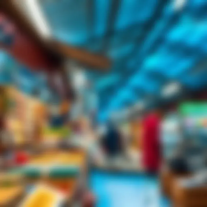 Digital marketplace displaying various mobile applications for trade in Nigerian economy