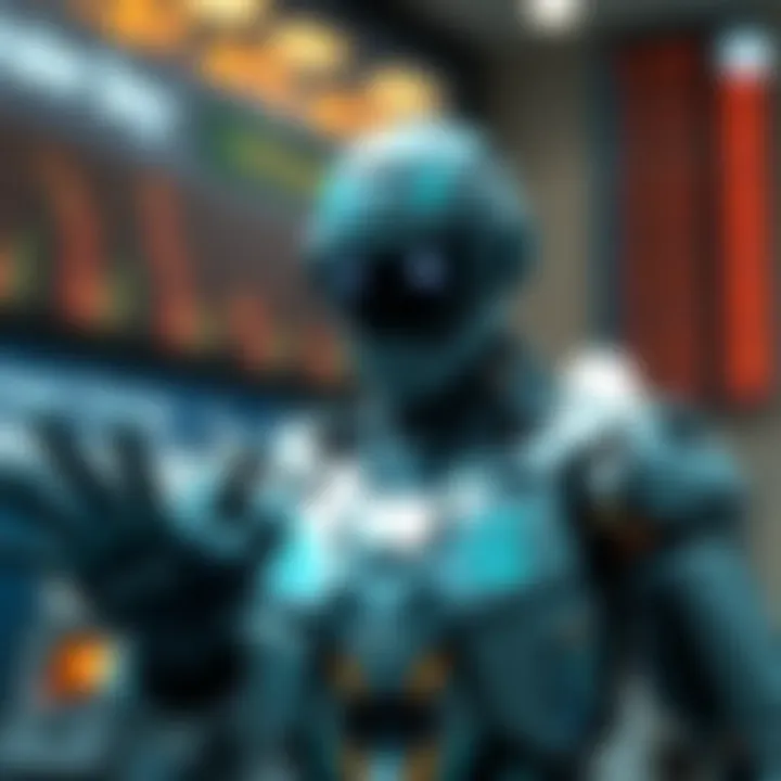 Diagram illustrating the functionality of binary bots in automated trading systems