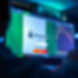 Secure login screen for binary options trading platform with Nigerian flag