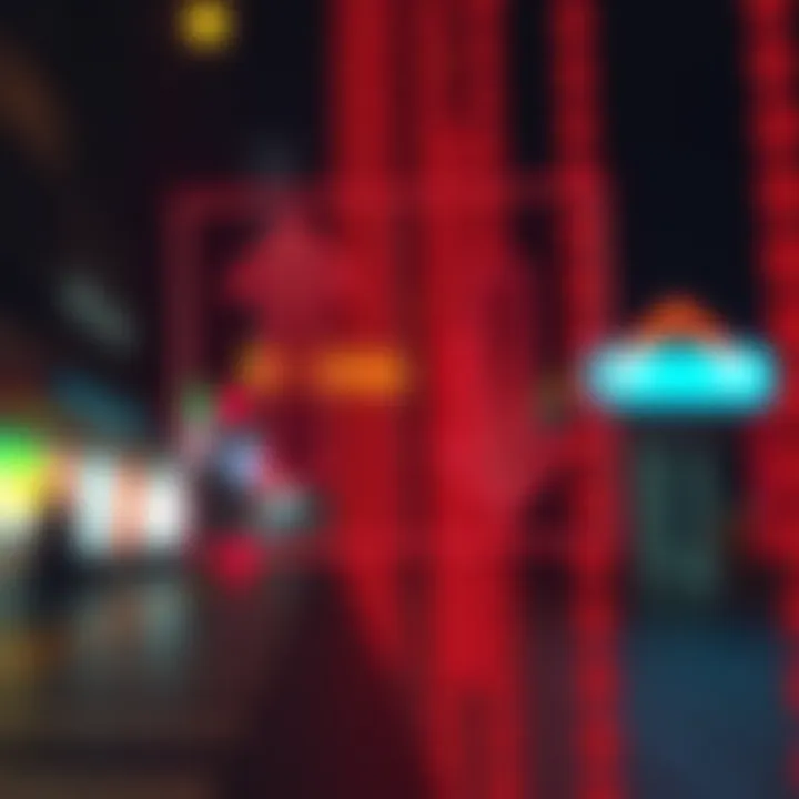 Conceptual illustration of binary trade showing two possible outcomes with upward and downward arrows