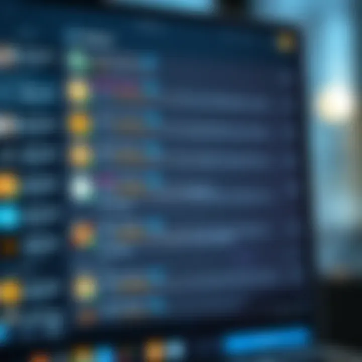 Telegram chat screen showing a list of crypto pump signals with highlighted messages