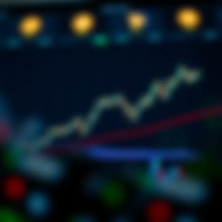 Graph illustrating a cryptocurrency price surge followed by a sharp drop symbolizing pump and dump scenario