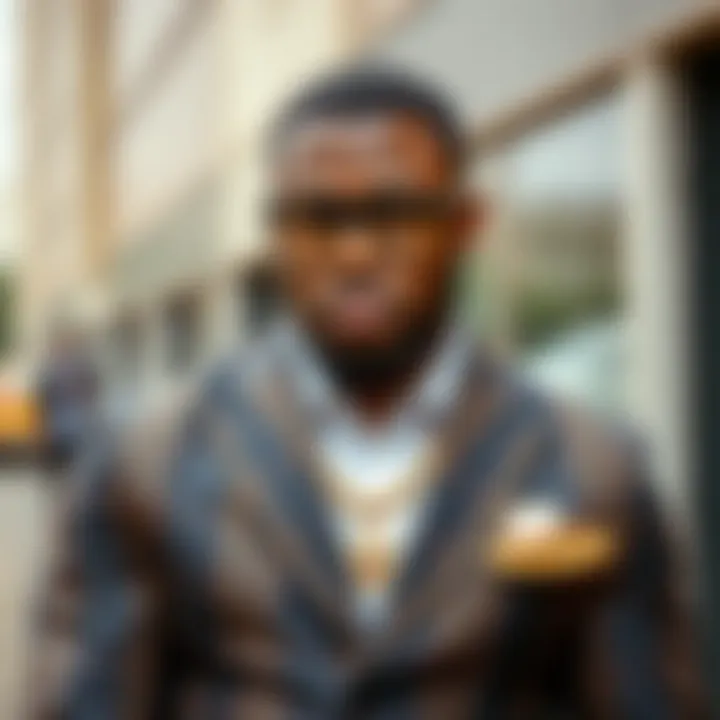 Portrait of Uche Paragon showcasing a confident demeanor symbolizing success in the Nigerian entertainment industry