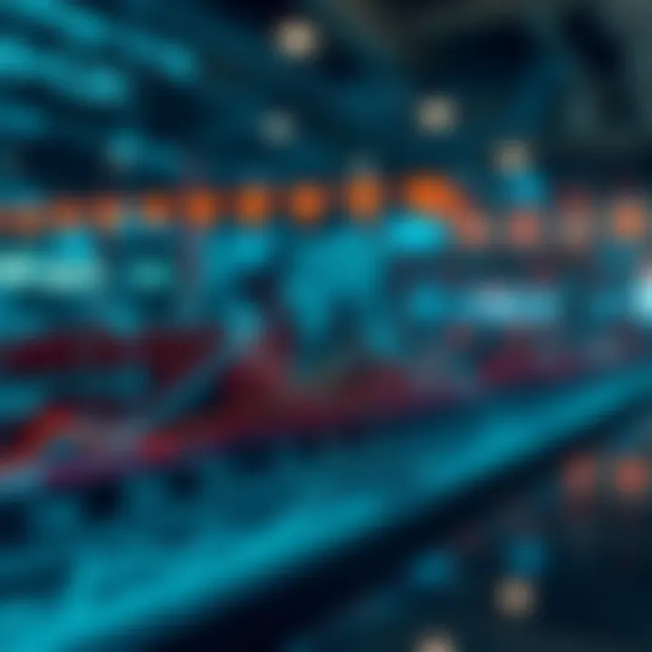 Graph showing the growth trends of vital markets influencing global trade dynamics