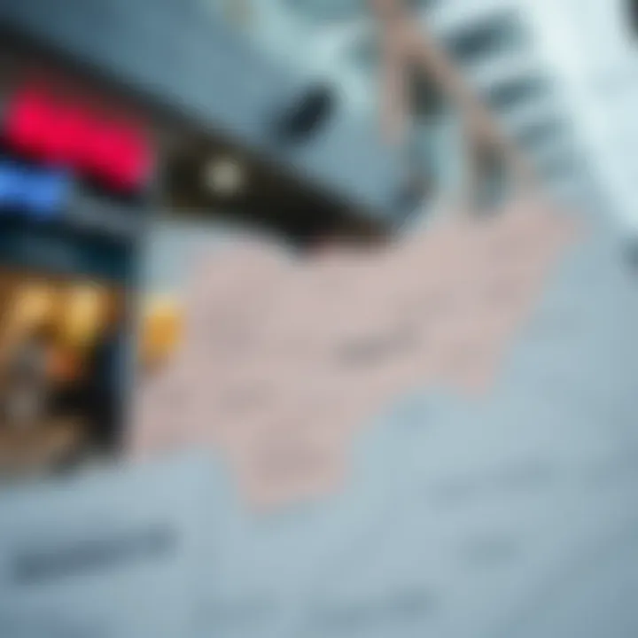 Map highlighting key vital markets within Nigeria and their economic impact