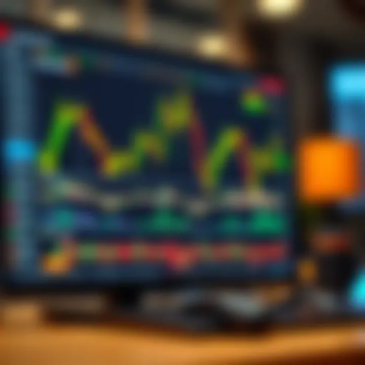 Screenshot of TradingView interface displaying detailed financial charts with various technical indicators