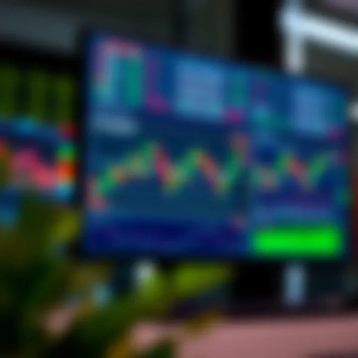 User-friendly trading platform interface displaying charts and market indicators