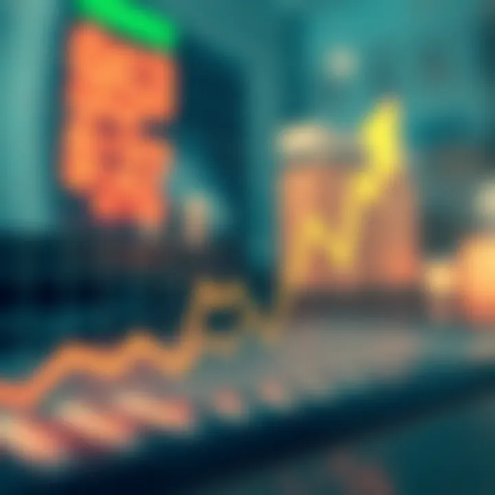 Graph showing growth trends in Nigerian investments with rising arrow