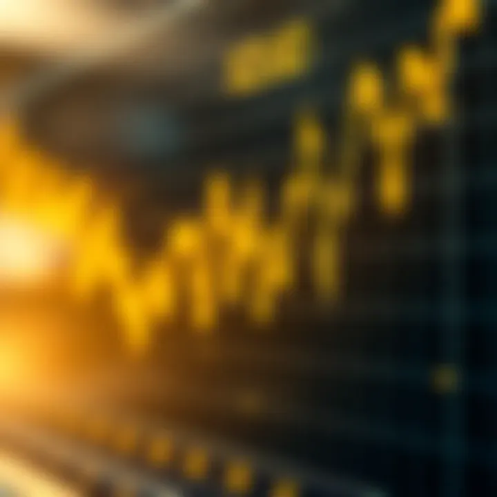 Graph showing gold price fluctuations and market trends related to XAUUSD trading