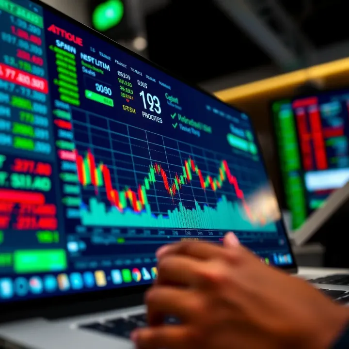 Interface of a trusted trading platform showing synthetic indices options and market data