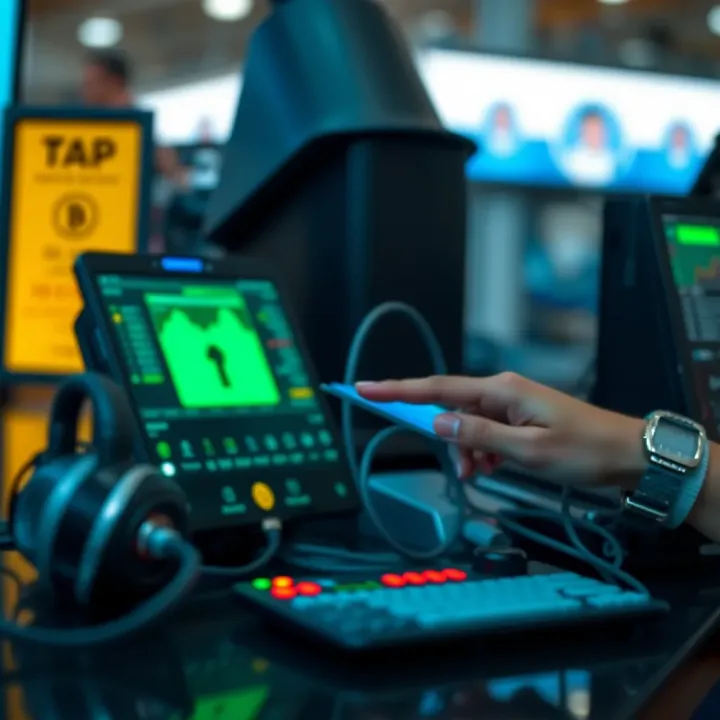 Secure digital transaction with Tapswap code emphasizing security and user tips