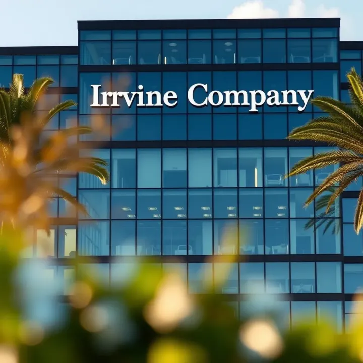 Corporate office building with reflective glass windows symbolizing real estate business and growth