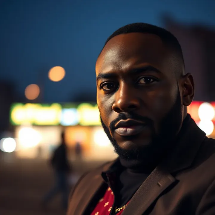 Portrait of Uche Paragon showcasing his presence in Nigerian media