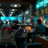 Diagram illustrating factors influencing core price prediction in Nigeria's market