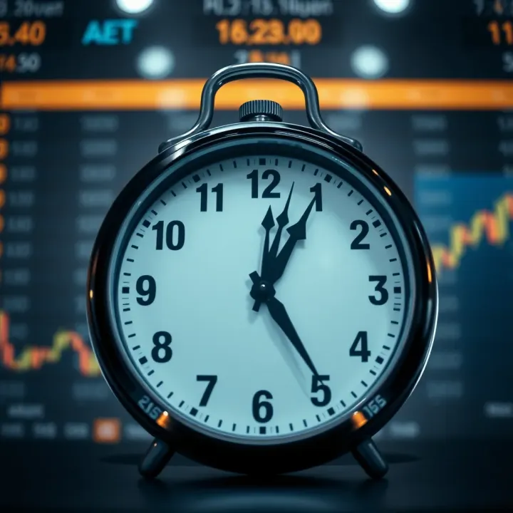 Forex Trading Sessions Aligned with Nigerian Time Zone Clock showing key forex trading sessions aligned with Nigerian time zone
