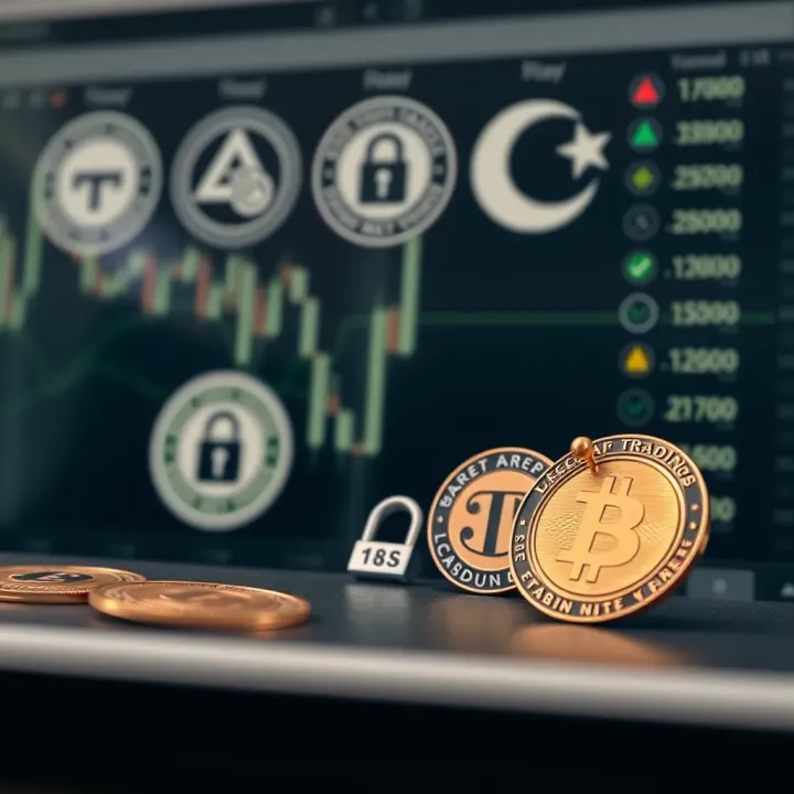 Illustration of regulatory compliance symbols such as licenses and security badges representing trustworthy trading services in Nigeria