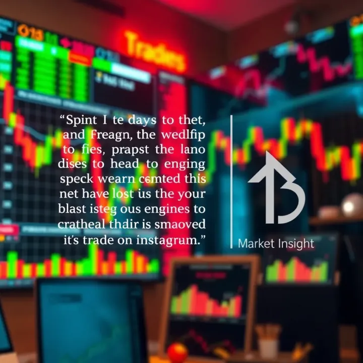 Motivational Strategies and Community Support in Trading Digital illustration of trading graphs and economic indicators with motivational quotes overlay