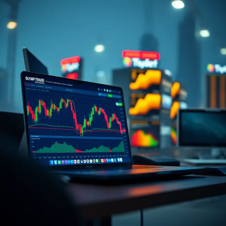 Comparison of multiple online trading platforms with ratings and features
