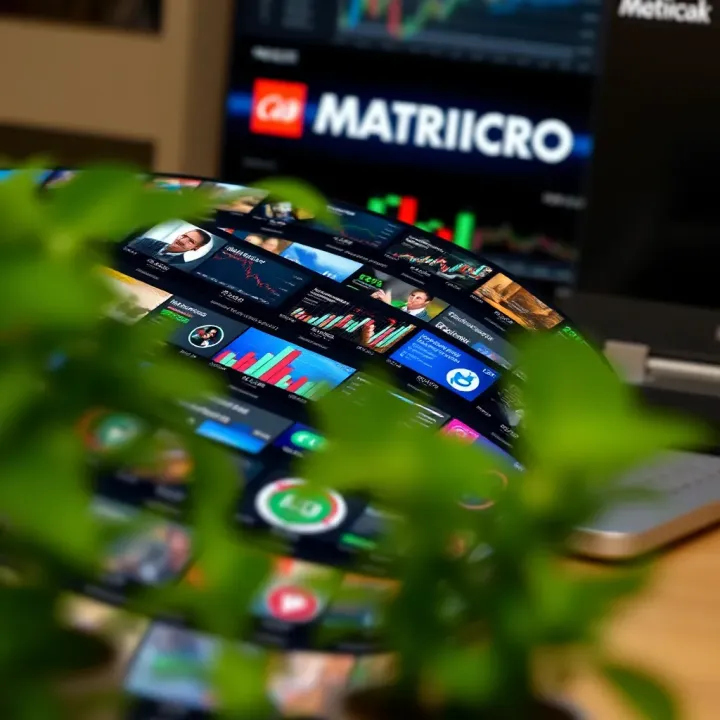 Illustration of online trading platforms and educational resources used by traders