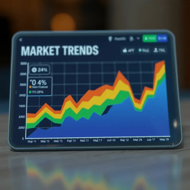 Graph showing trends and growth potential in Nigeria's app trading sector