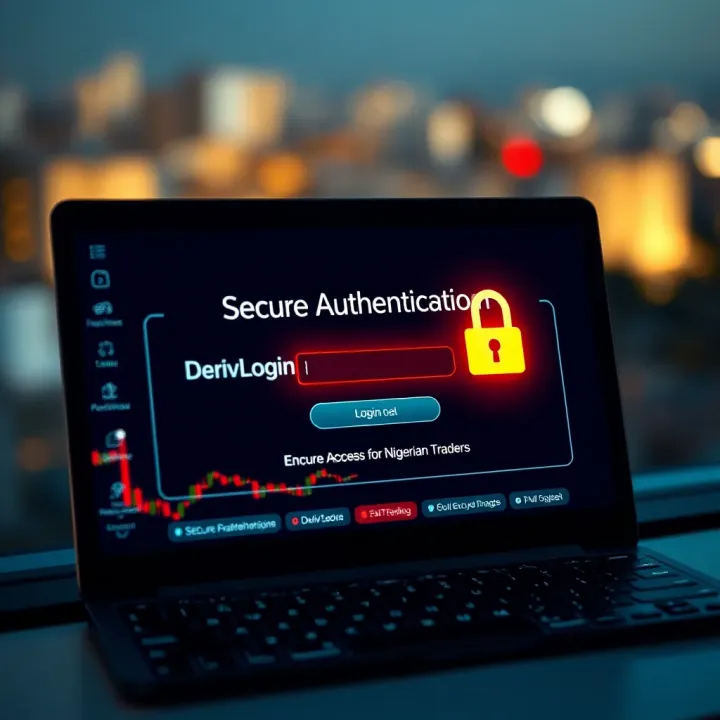 Secure login interface showing encrypted connection for trading platform