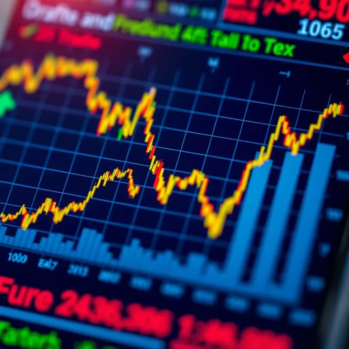 Graph showing foreign exchange market trends relevant to Nigerian investors