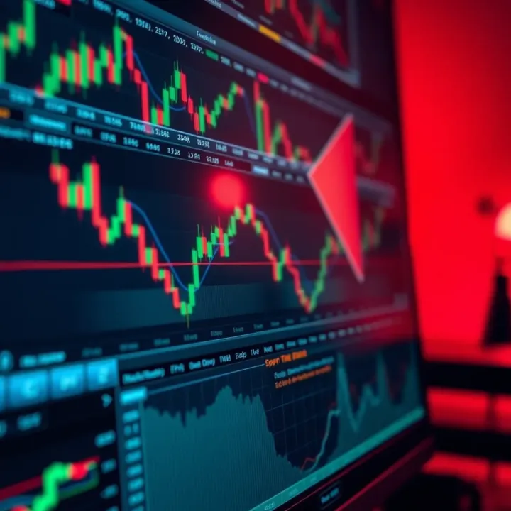 MetaTrader platform displaying various forex trading charts and technical indicators
