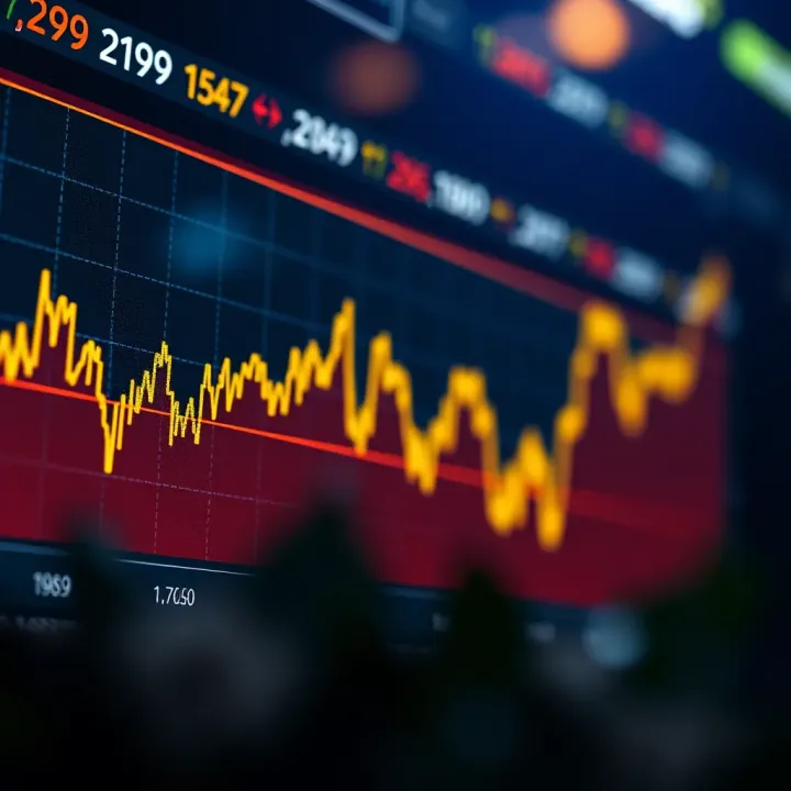 Graph showing the price fluctuations of Pepe Coin over time with highlighted trends