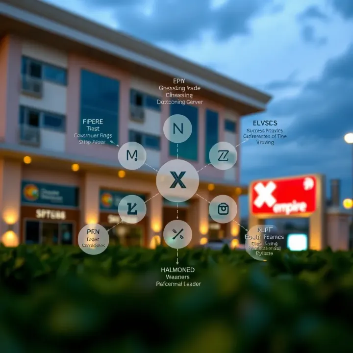 Diagram illustrating the features and benefits of the X Empire Daily Combo for Nigerian users